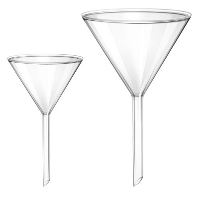 Glass Funnel 90mm Boro 3.3 Glass Cordial Brand