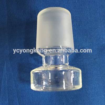 hexagonal hollow glass stopper cordial